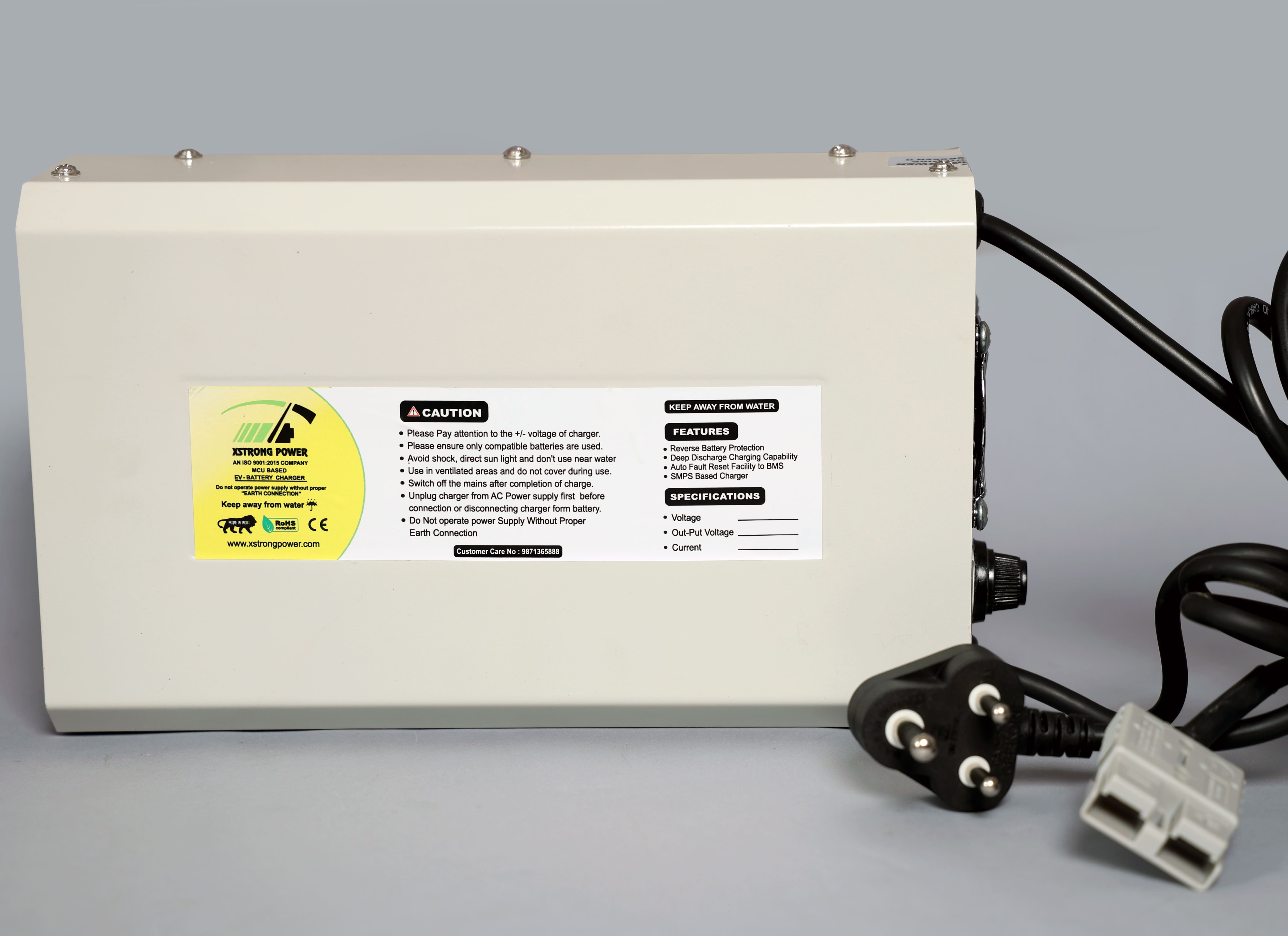 48 volt / 7 AMP / 54.6 volt Battery Cut ( ENDERSON Connector ) MCU Based (Lithium Battery)